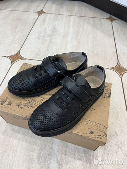 Туфли школьные кожаные Tiflani 31-32р