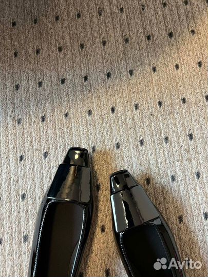 Балетки женские YSL Poppy премиум лаковые/ сатин