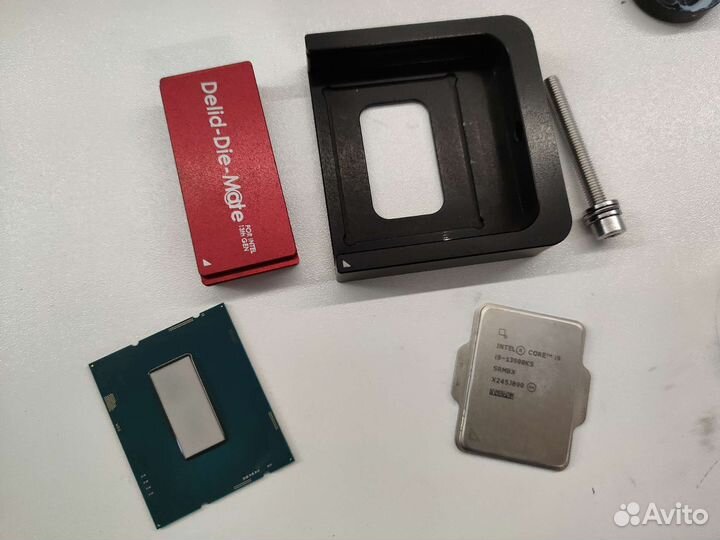 Скальпирование intel 3-13 Gen Процессора с Выездом