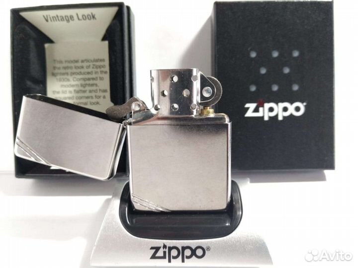 Зажигалка Zippo Vintage 1937 Replica оригинал USA