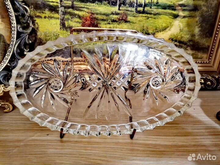Хрустальная посуда. Винтаж