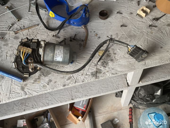 Мотор стеклоочистителя лада калина 1 (передний)