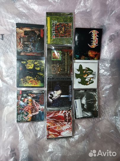 Pestilence Sinister Deceased Death Trash фирмаcd