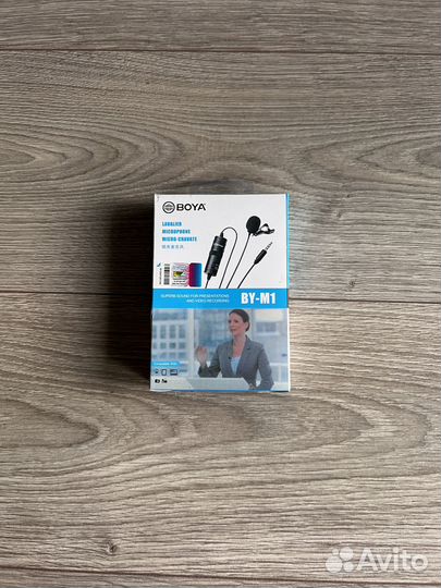 Петличный микрофон boya