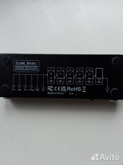 Педаль эффектов m vave