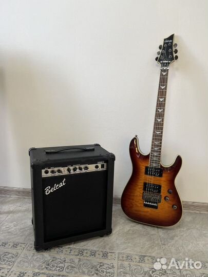 Электро гитара с комбиком