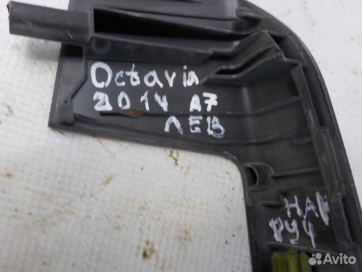 Накладка обшивки дверей левая Skoda Oktavia