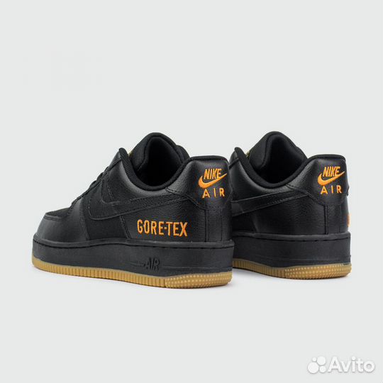 Кроссовки Nike Air Force 1 Low Gore-tex Black / Gu