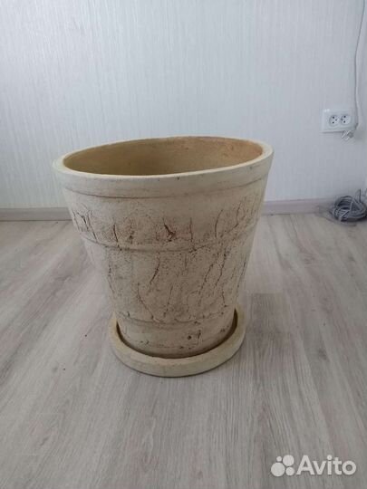 Горшок для цветов керамика большой