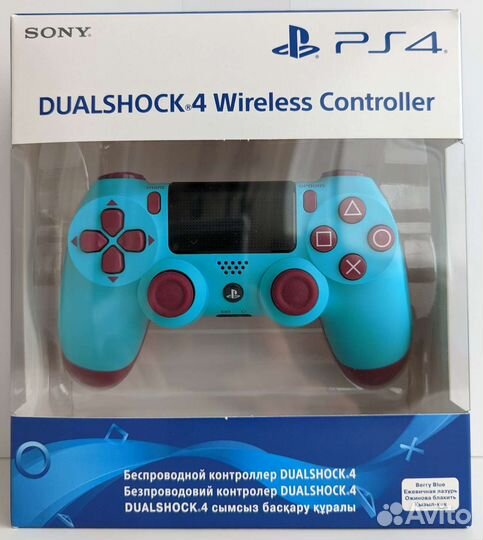 Контроллер PS4 DualShock 4 v2 Berry Blue оригинал