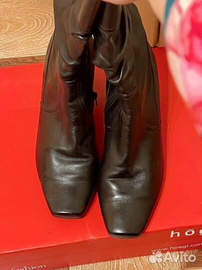 Полусапоги натуральная кожа hogl, 39