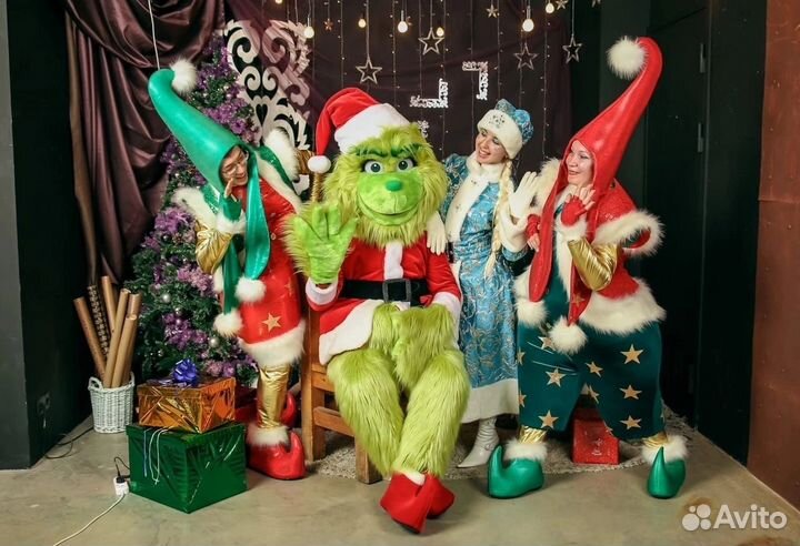 Дед мороз и снегурочка