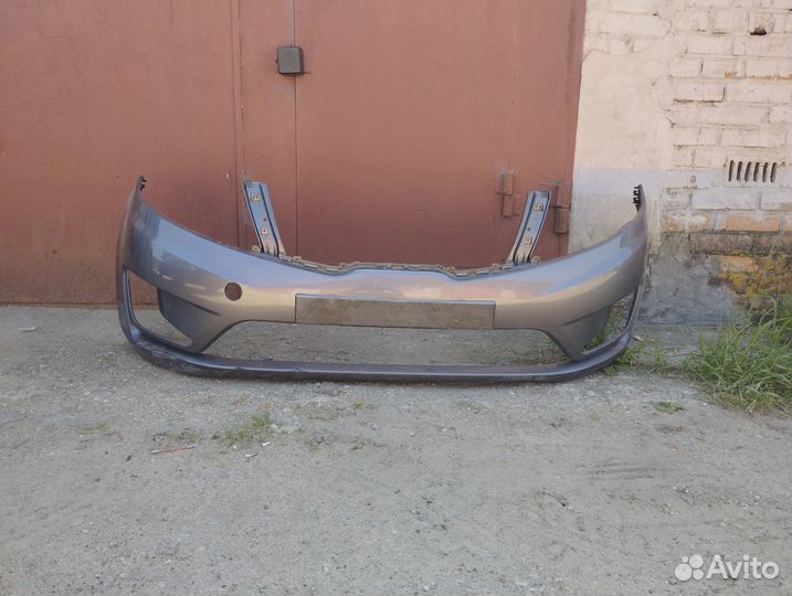 Передний бампер kia rio 3 оригинал