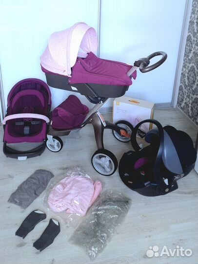 Детская коляска Stokke Xplory 3 в 1 + tatamia