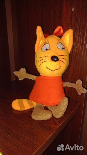 Мягкие игрушки три кота