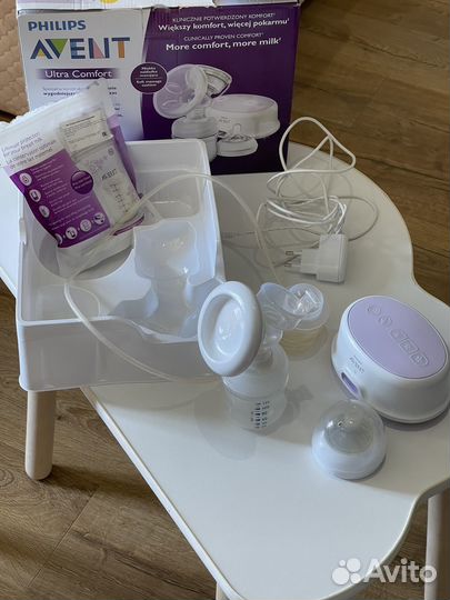 Молокоотсос avent электрический