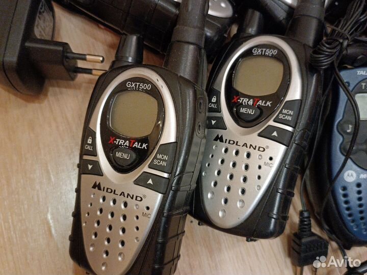 Рации Motorola и Midland на запчасти