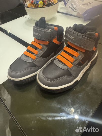 Ботинки geox для мальчика, демисезон, размер 27