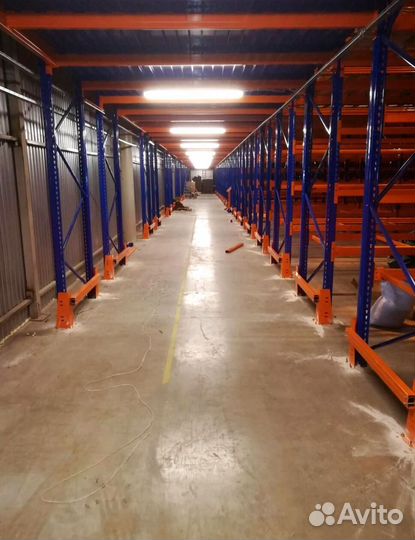 Паллетные стеллажи складские Профстор б/у лот 1421