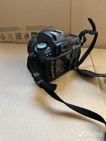 Зеркальный фотоаппарат nikon d70s