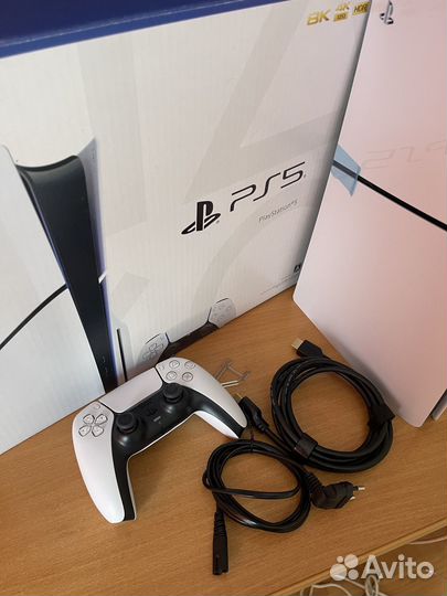 Sony playstation 5 slim с дисководом