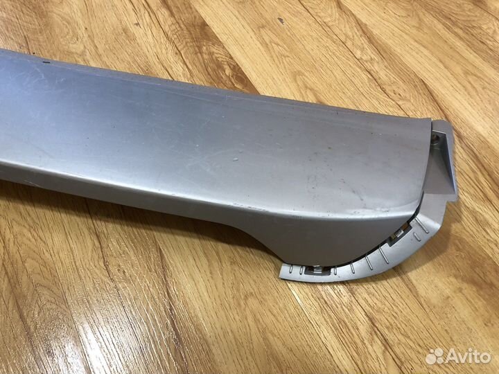 Накладка на задний бампер Kia Soul 3