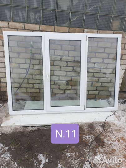 Окна и двери пластиковые бу
