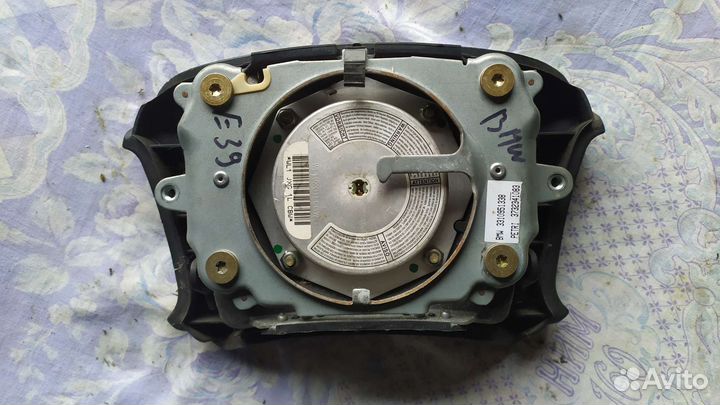 Подушка безопасности в руль бмв