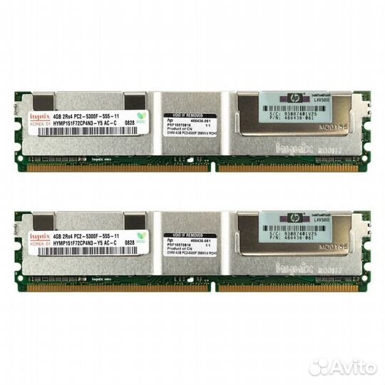 Оперативная память HP 466440-B21 ddrii 8Gb