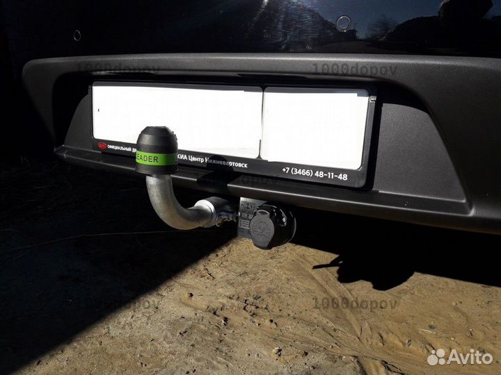 Фаркоп на Hyundai Solaris 2017-н.в tavials H228-BA