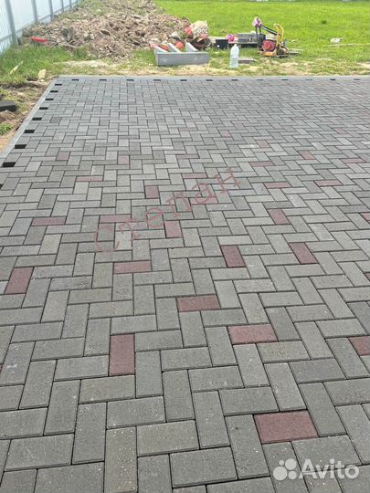 Укладка тротуарной плитки