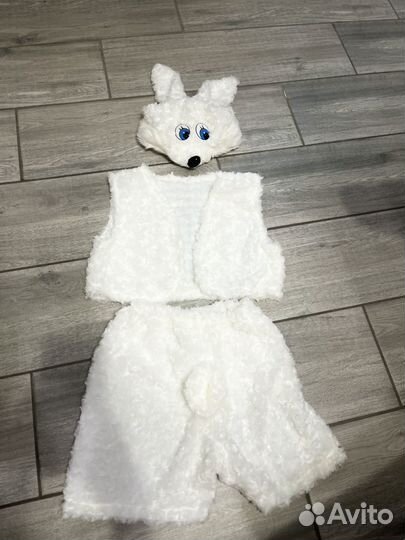 Новогодний костюм зайчика