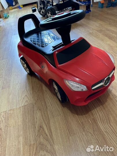 Детская машинка каталка mercedes