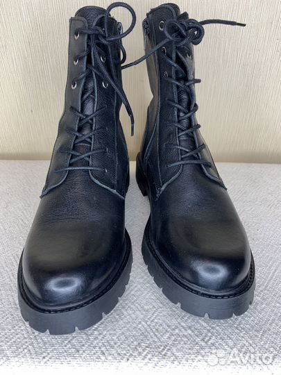 Ботинки зимние берцы кожа 38 размер