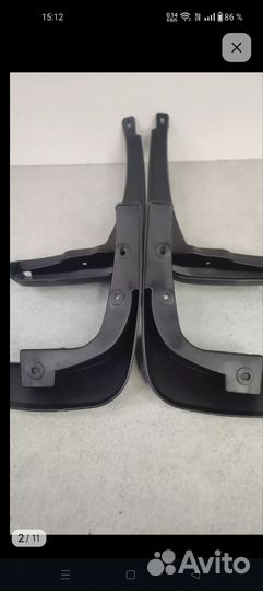 Брызговики на honda jazz fit