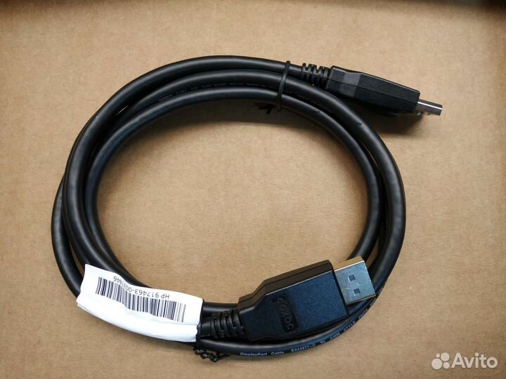 Кабель DisplayPort - DisplayPort