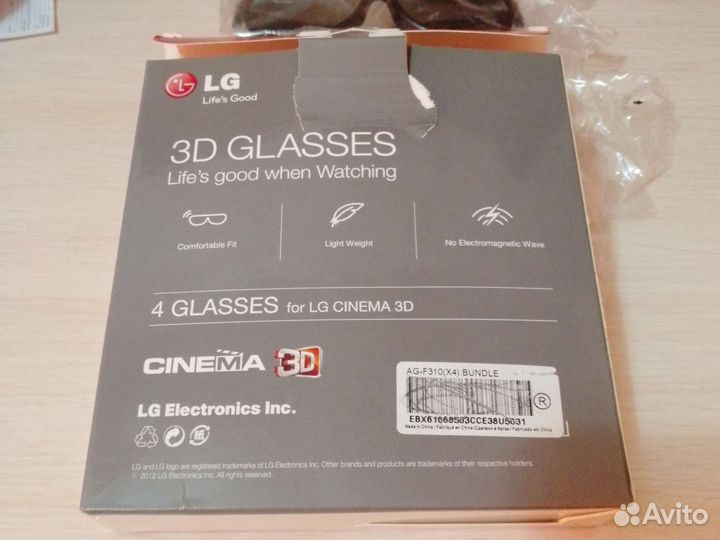 3d очки lg