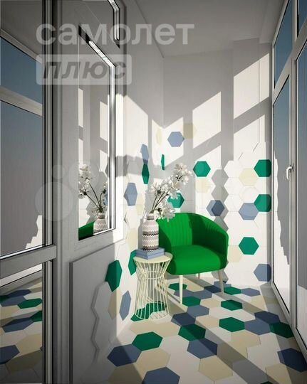 Апартаменты-студия, 20,9 м², 8/9 эт.