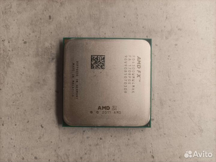 Процессор AMD FX 4300