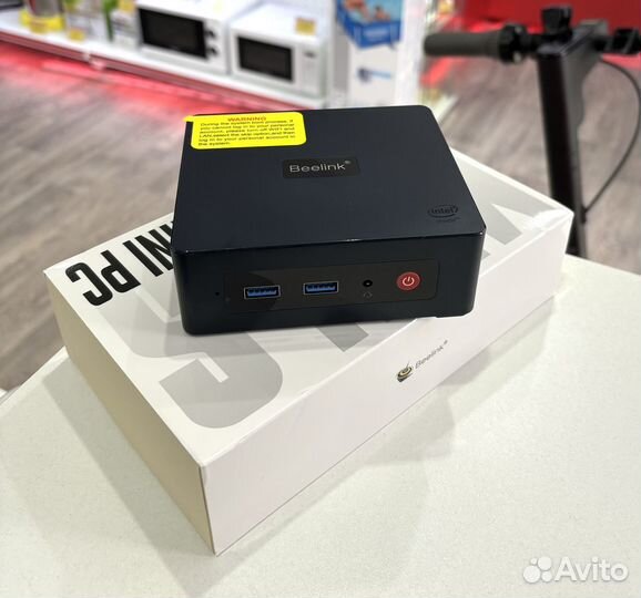 Мини пк beelink mini S (Celeron N5095/8Гб/128Гб)