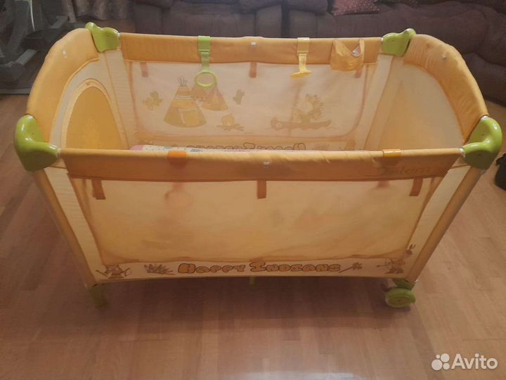 Кроватка манеж с матрасом