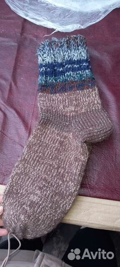 Носки вязаные мужские, детские