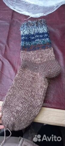 Носки вязаные мужские, детские