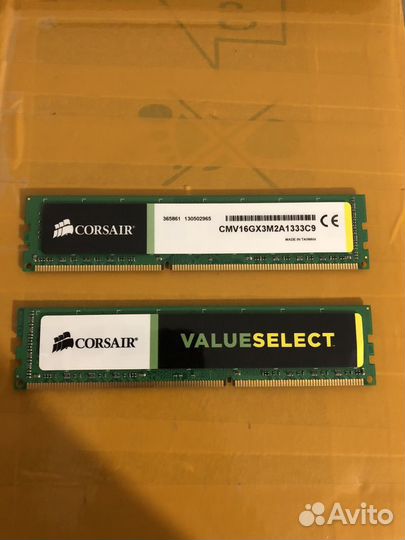 Оперативная память ddr3 2 x 8gb corsair