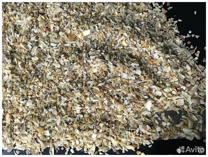 Ракушка кормовая в мешках