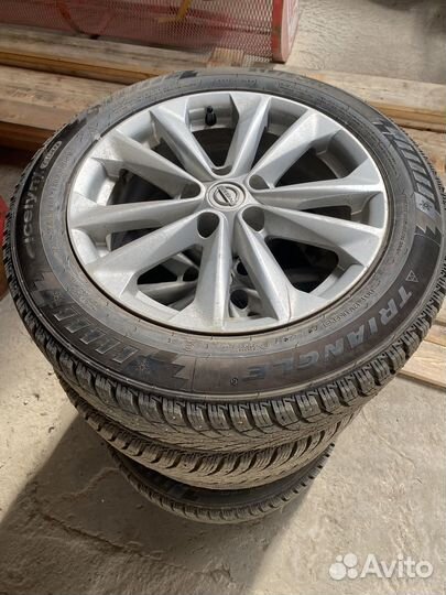 Зимние колеса р17 на nissan