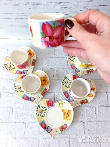 Кофейная пара набор 6 шт