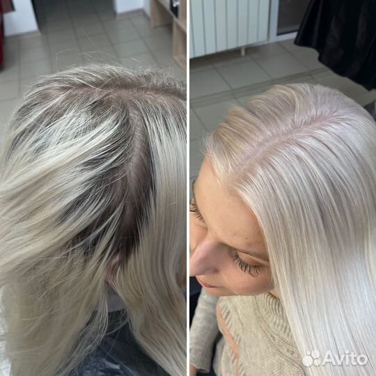 Сложное окрашивание волос