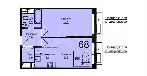 Liberty московская обл люберцы ул шоссейная фото 2-к. квартира, 41,4 м², 7/17 эт. на продажу в Люберцах Купить квартиру Авито