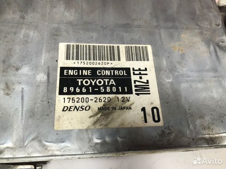 Блок управления двс Toyota Alphard MNH10 1mzfe